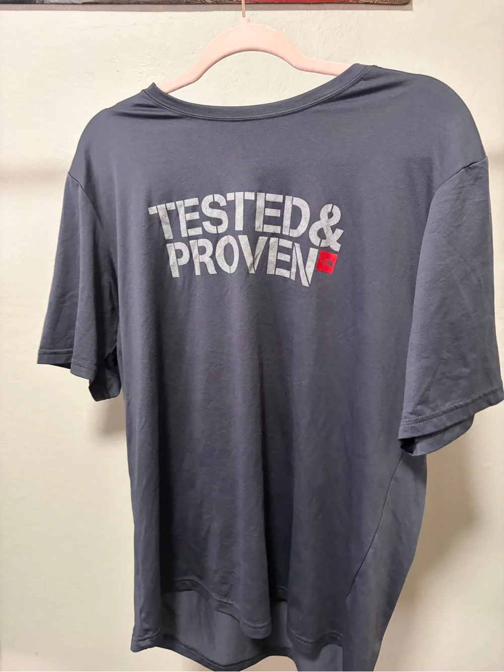 The North Face Men's Gray 'TESTED & PROVEN' Graphic Tee